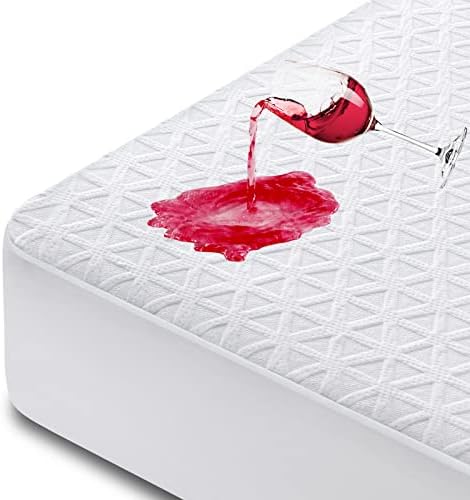 GOPOONY Queen Waterproof Mattress Protector with 3D Cooling Fabric