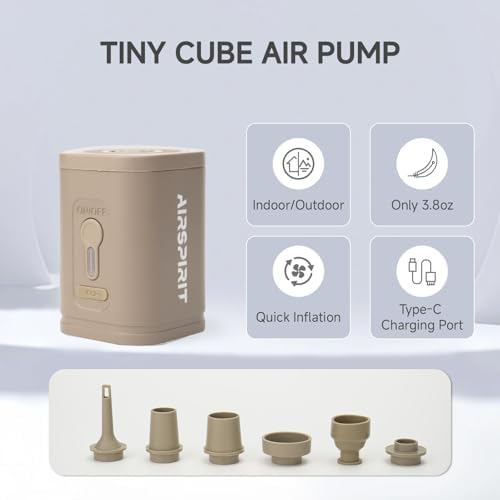Mini Portable Electric Air Pump with 5 Universal Nozzles 1