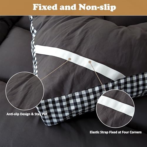 Reberyle 3 Inch Thick Mattress Topper Queen Size