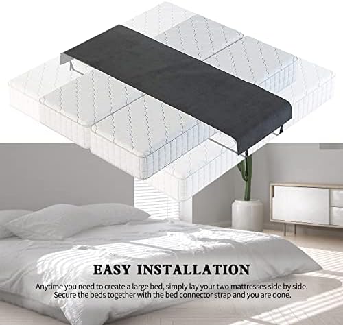 bysonice Home Bed Bridge - Split King Gap Filler for Adjustable Beds