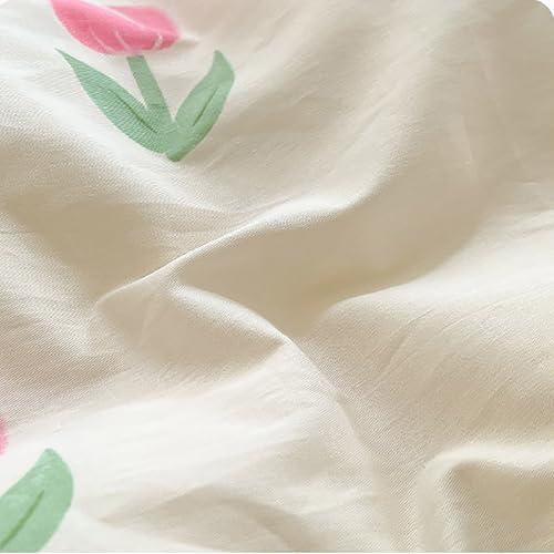 Ultra-Soft Cotton Bedding Set 4-Piece Queen Size