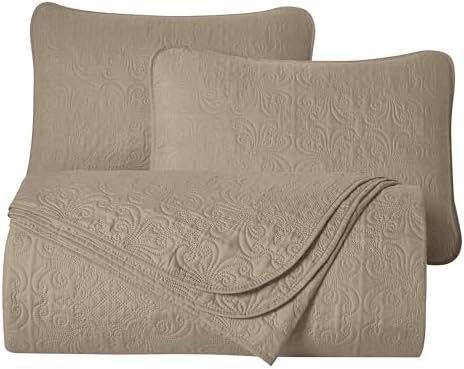 Chezmoi Luca 3-Piece Oversized Bedspread Set