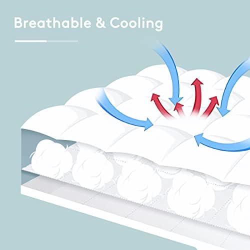 SameBed King Mattress Topper with Cooling Protection