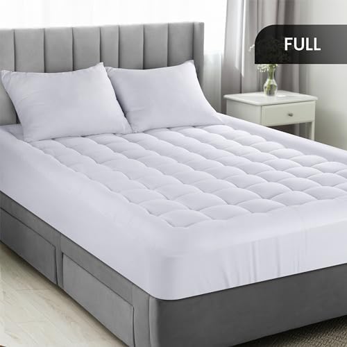 Utopia Bedding Full Mattress Pad with Pillow Top 1