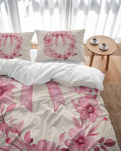ZOE GARDEN Eucalyptus Duvet Cover Set 3 Piece Full Size Bedding