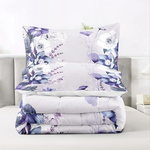 Raphus Cucullatus Floral Comforter Set King 1