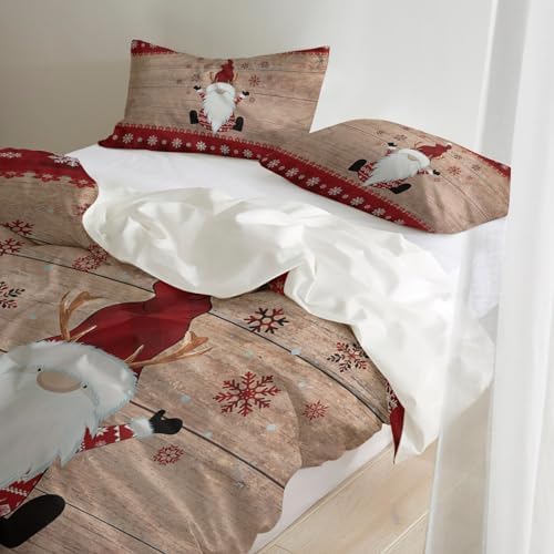 LooPoP Christmas Comforter Set 3 Piece CA King Size