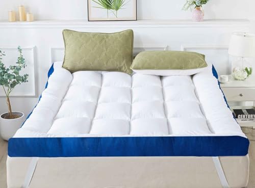 WhatsBedding 5 Inch Memory Foam Queen Mattress Topper 1