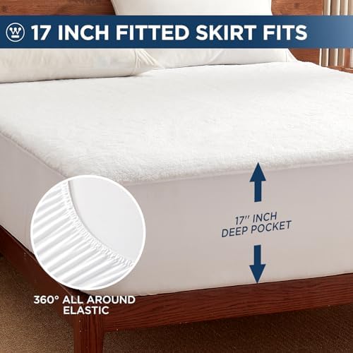 Westinghouse King Size Electric Mattress Pad with 10 Heat Settings