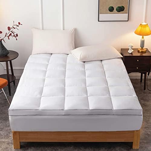 DROVAN Mattress Pad King Size - Cooling Supportive