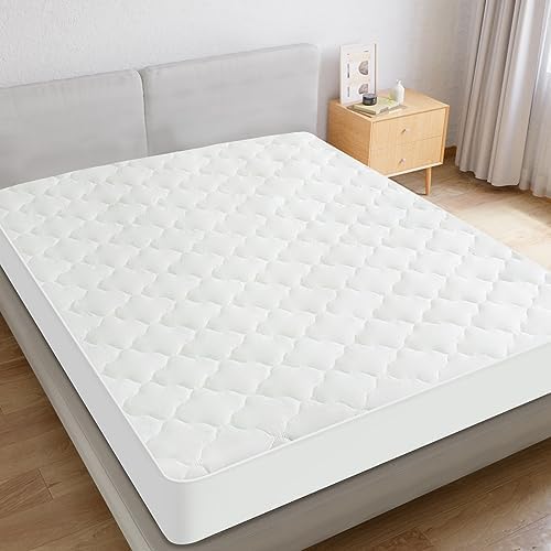 SPRINGSPIRIT Full Size Waterproof Mattress Protector with Quilted Design