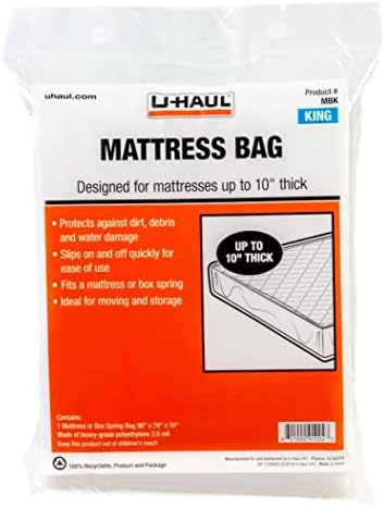 U-Haul King Mattress Bag - 96 x 78 x 10