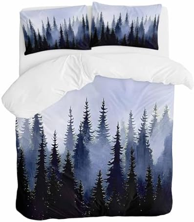 ZOE GARDEN Forest Bed Duvet Cover Set Queen Size
