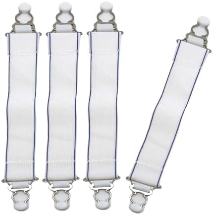 Blue Magic Waterbed Elastic Sheet Straps 4-Pack