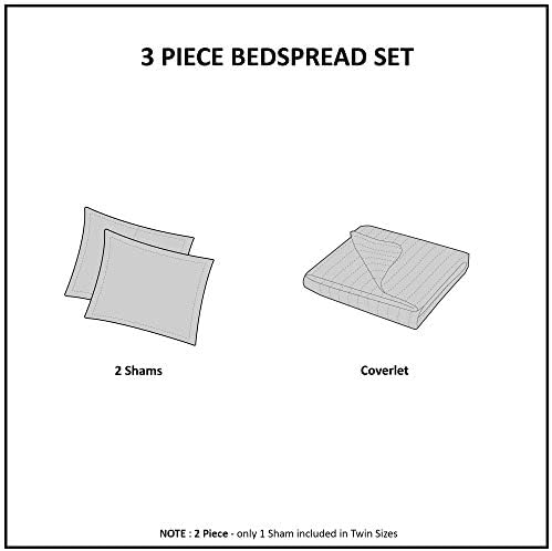 510 DESIGN Reversible Quilt Set Khaki 3 Piece