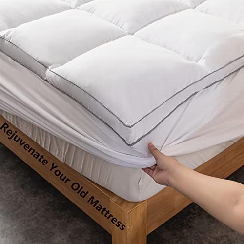 DROVAN Mattress Pad King Size - Cooling Supportive