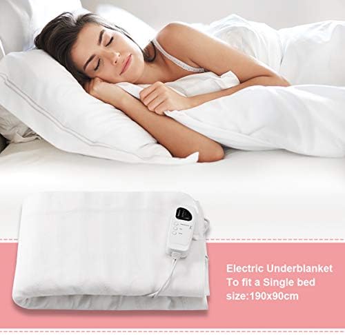 Giantex Electric Heated Mattress Pad with Five Modes and Timer