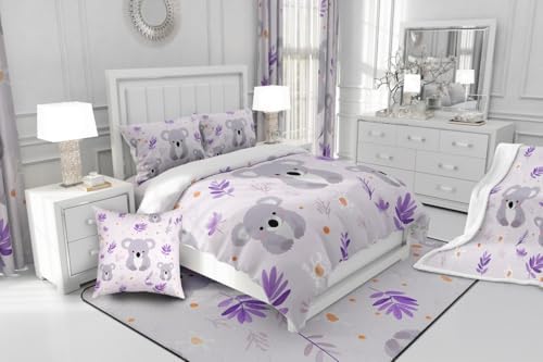 Feelyou Kids Cartoon Koala Bedding Set