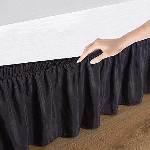 Elegant Decor King Bed Skirt 650 TC 20 Inch Drop