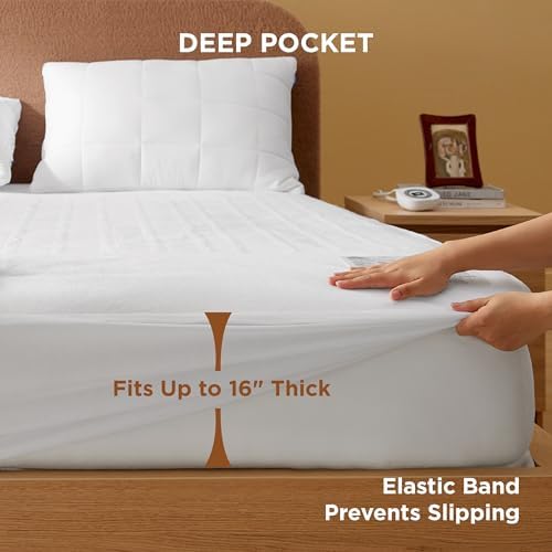 Bedsure Heated Mattress Pad Queen - 10 Heat Settings Auto Shut Off
