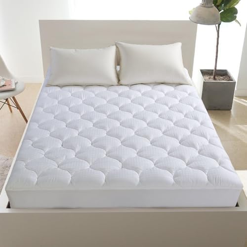 LEISURE TOWN Queen Mattress Pad with Cooling Soft Pillow Top