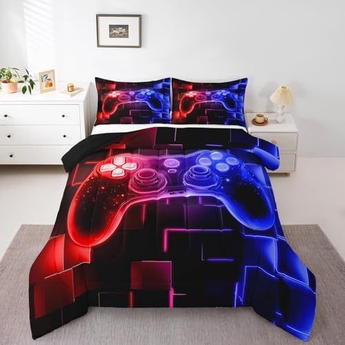 Erosebridal Gamer Comforter Set for Kids