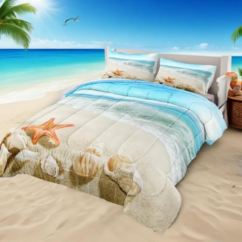 Bedbay Coastal Bedding King Size Comforter Set