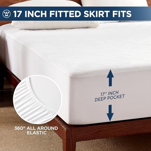 Westinghouse Queen Heated Mattress Pad with 10 Settings and Auto Off