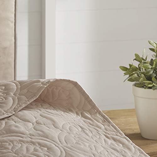 510 DESIGN Reversible Quilt Set Khaki 3 Piece