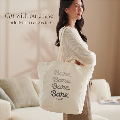 Bare Home Tencel Duvet Cover Set - Twin White 1
