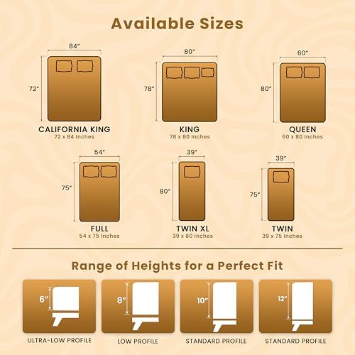 Utopia Bedding Waterproof Bed Bug Mattress Cover Queen