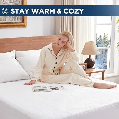 Westinghouse King Size Electric Mattress Pad with 10 Heat Settings