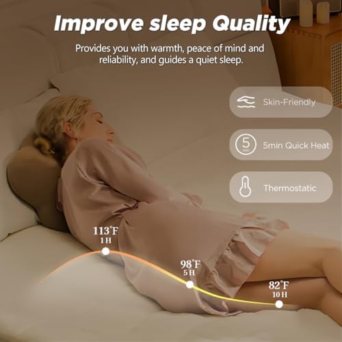 Templewet Heated Mattress Pad Full Size with 4 Heat Settings 1