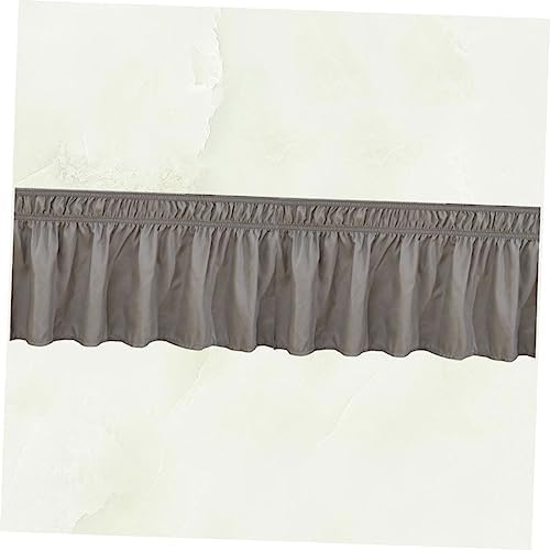 Modern Elastic Bed Skirt with Ruffled Design