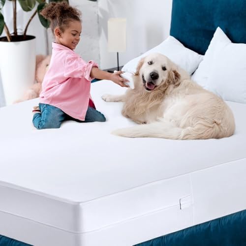 Utopia Bedding Queen Mattress Encasement Waterproof Protection