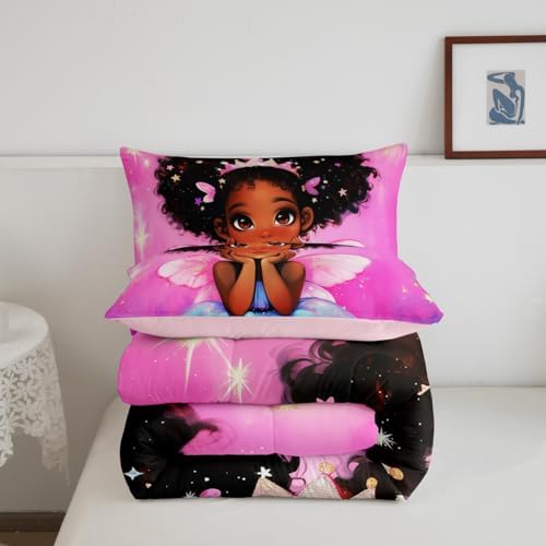 Erosebridal Kids Full Comforter Set with Wings Design