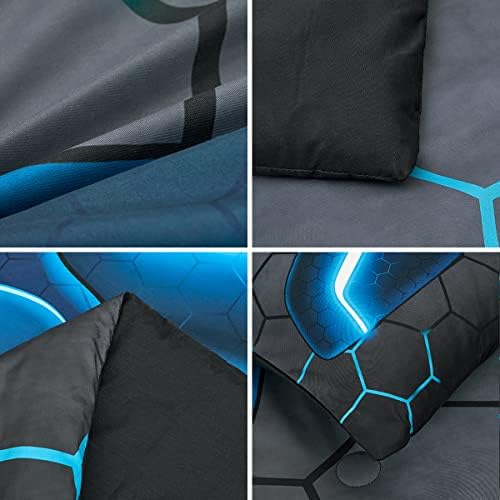 Game Console Blue Comforter Set 6 Pcs Bed in a Bag 1