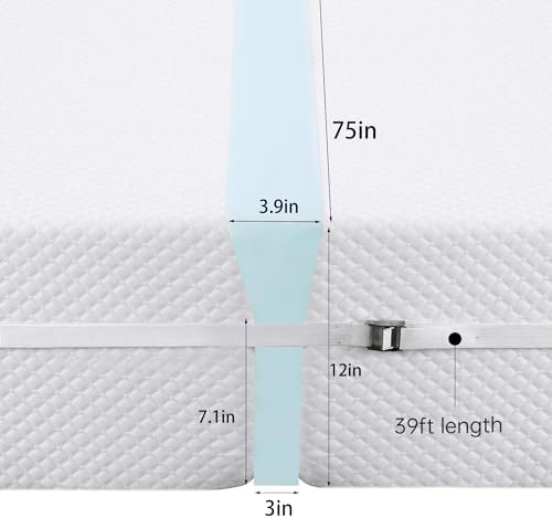 HOMBYS Twin to King Bed Converter Kit