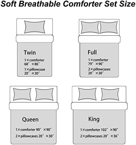 BDUCOK 6 Piece Gamer Comforter Set for Boys
