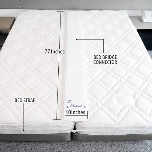 The Samuel Bed Bridge Twin to King Connector Kit Navy Blue