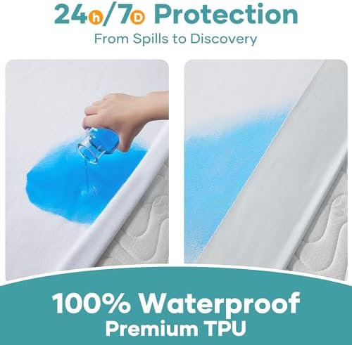 OhGeni Waterproof Mattress Protector Queen Size 1