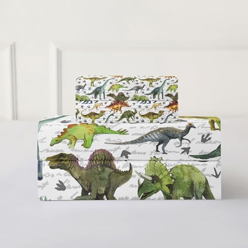 QOOMO Dinosaur Kids Sheet Set Twin Size 4-Piece
