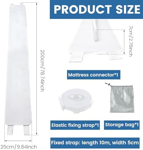 Muyoka Extra Wide Bed Bridge Twin to King Converter Kit 1
