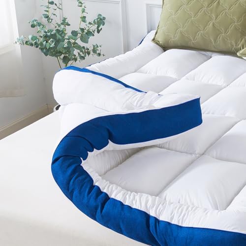 WhatsBedding 5 Inch Memory Foam Queen Mattress Topper 1