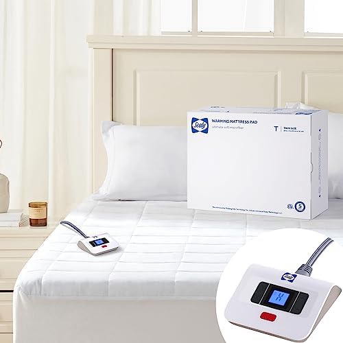 Sealy Electric Mattress Pad Twin Size 10 Heating Settings