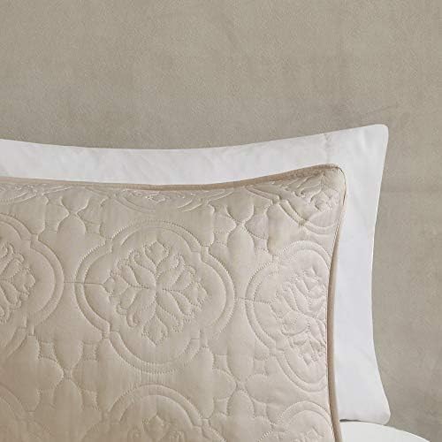 510 DESIGN Reversible Quilt Set Khaki 3 Piece