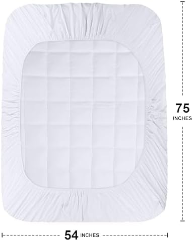 Utopia Bedding Full Mattress Pad with Pillow Top 1