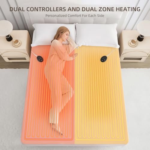 Bwarm Electric Heated Mattress Pad King Size 1