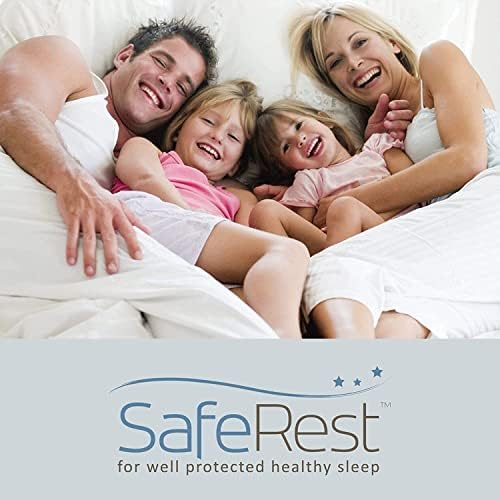 SafeRest Pillow Protector - Standard Size Waterproof Cover