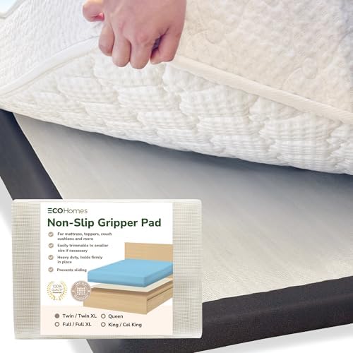 ECOHomes Non Slip Mattress Gripper Pad Twin XL
